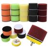 Drillpro 16pcs 2 pouces éponge plate tampon de polissage pour polisseur de voiture