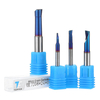 Drillpro 2-8mm bleu Nano petit trou de coupe outil dalésage de trou de poignée de barre 2/3/4/5/6 / 8mm