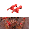 Drillpro 2 pcs Ciment Brique Moule Liner Runner Wire Drawer Bricklaying Tool Fixer pour Bâtiment Construction Luminaire