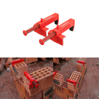 Drillpro 2 pcs Ciment Brique Moule Liner Runner Wire Drawer Bricklaying Tool Fixer pour Bâtiment Construction Luminaire