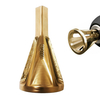 Drillpro 2 pièces embout débavurage externe revêtu de titane pour enlever les outils de réparation de bavures