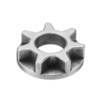 Drillpro 2 pièces M14 engrenage de tronçonneuse 125 engrenage de remplacement de meuleuse dangle pour support de tr