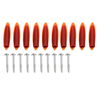 Drillpro 20pcs Prise et vis à bois pour gabarit de trous de poche