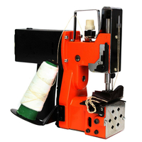 Drillpro 220V Machine à coudre électrique portable Machines à sceller Machine industrielle à sceller en tissu