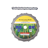 Drillpro 230mm 9 pouces débroussailleuse lame lame chaîne coupe-herbe coupe-herbe avec chaîne supplémentaire