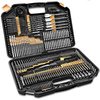 Drillpro 246 pièces HSS foret ensemble tournevis bits étui de rangement bricolage bois métal forage