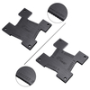 Drillpro 2pcs Table de toupie de précision pour le travail du bois,  jauge de profondeur,  jauge de profondeur,  pour table