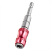 Drillpro 2pcs vis magnétique porte-pointe de forage angle porte-embout pivotant magnétique porte-pointe tournevis magnét