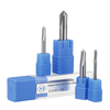 Drillpro 3-12mm 4 Flutes Moulin à chanfreiner à 90 degrés pour la fraise en acier au tungstène en aluminium