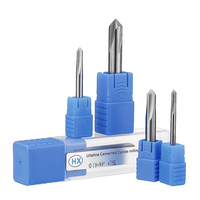 Drillpro 3-12mm 4 Flutes Moulin à chanfreiner à 90 degrés pour la fraise en acier au tungstène en aluminium