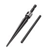Drillpro 3-13mm Pont Trou Trou Main Main Taper Alésoir T Poignée Conique 6 Chanfrein Cannelé Bit Outil De Travail Du Boi