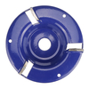 Drillpro 3 dents 100mm disque de sculpture sur bois travail du bois Turbo avion vitesse de fraisage coupeur pour meuleus