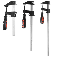 Drillpro 3 po x 6-36 po embrayage à serrage rapide Style F Clamp à barre Pince à bois parallèle à usage moyen