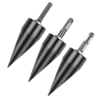 Drillpro 32-45mm bois de chauffage fendeur foret bois de chauffage fendu bois foret pour perceuse électrique Hammer