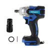 Drillpro 320N.M Clé électrique Clé à chocs Clé électrique sans fil sans fil Couple doutil électrique avec One Batte