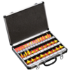 Drillpro 35 pièces 8mm tige en carbure de tungstène routeur ensemble de forets bois coupe-bois coupe couteau formant fra