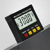 Drillpro 360 degrés Mini affichage numérique électronique inclinomètre magnétique rapporteur Instrument de mesure de niv