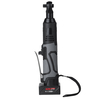 Drillpro 3/8 100Nm Clé à cliquet électrique sans fil à impact droit avec 2 Batterie