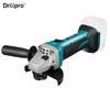 Drillpro 388VF 125mm Bleu + Noir Brushless Moteur 8500rpm 800W Compact Lithium Polisseuse Électrique