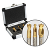 Drillpro 3pcs 6.5mm 8mm 10mm HSS CO Soudure par points Tôle Coupeur de trou Soudure Suppression des joints Foret Bits To