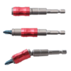 Drillpro 3Pcs Support magnétique pivotant Vis magnétique Pointe de forage Guide dentraînement Extensions de foret E
