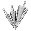 Drillpro 4-12 / 20 / 32mm HSS Hex Shank Step Drill Bit High Step Cutter en acier