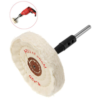 Drillpro 4 pouces en feutre laine polissage ensemble dadaptateur de roue a changé la perceuse électrique dans la ma
