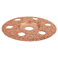 Drillpro 4 pouces voir à travers le disque de sculpture sur bois revêtement de carbure de tungstène formant disque pour