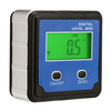 Drillpro 4 x 90 ° Digital LCD Boîte de niveau Inclinomètre Angle Ruler Angle Finder Gauge Protractor Base magnétique