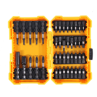 Drillpro 42PCS Jeu dembouts de tournevis 40PCS Phillips Torx Embouts de tournevis carrés Tige dextension à cha