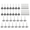 Drillpro 45pcs brosses de roue en fil dacier ensemble de polissage de ponçage pour outil rotatif