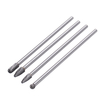 Drillpro 4Pcs 150-160mm Fraise rotative en carbure de tungstène Set 6mm Tige pour Die Grinder Drill BRICOLAGE À Bois Mét