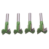 Drillpro 4Pcs 8mm Shank T-Slot Router Bit Straight Edge Slotting Woodworking Cutter