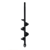 Drillpro 4x22cm à 8x60cm tarière de jardin petite terre planteur foret poteau trou pelle terre plantation tarière foret