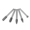 Drillpro 5 Pcs 60x8mm Tungstène Acier Rotary File Set Tête De Meulage Râpe Bavure Outil Abrasif