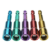 Drillpro 5 pcs Hex Magnétique Écrou Setters 65mm Manchon Adaptateur Vis Écrou Foret Clé Douille Adaptateur
