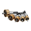 Drillpro 5 pcs M35 Or Plaqué Trou Sawtooth M35 Trou Saw Saw Foret Ensemble 16 / 18.5 / 20 / 25mm