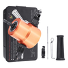 Drillpro 5 Pcs Mise à niveau 360 Degrés YT-160AS Double Tête Tôle Grignoteuse Cutter Foret Attachement avec Clé Lame de