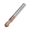 Drillpro 5 pcs R3mm 2 Flûtes Nez À Bille HRC58 AlTiN Revêtement Fraise En Fin Cutter Carbure De Tungstène CNC Outil