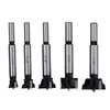 Drillpro 5 pièces professionnel 5 pièces carbure Forstner foret ensemble 15 20 25 30 35mm tarière à bois coupe bois scie