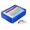Drillpro 50pcs 0.5-0.9mm Bits de Foret Carbure de Tungstène Fixés pour Panneau PCB Panneau Imprimé