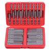 Drillpro 50Pcs Tournevis Bits Extra Long Reach Bit Set Torx Star Hex Spline Tête de vis polyvalente pour tournevis élect