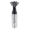 Drillpro 55 Degrés 8-20mm Rainure En Queue Daronde HSS Fente À Queue Droite Fraisage Fraise Fraise CNC Bit