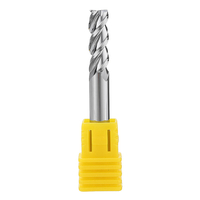 Drillpro 5/6 / 8mm 3 flûtes fraise en bout fraise en carbure de tungstène pour aluminium
