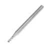 Drillpro 5Pcs 2mm HRC58 3 flûtes Fraise en bout en carbure de tungstène CNC Fraisage Outil pour Aluminium