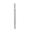 Drillpro 5Pcs 3x8x3x50mm HRC58 3 flûtes Fraise en bout en carbure de tungstène CNC Fraisage Outil pour Aluminium