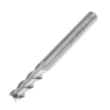 Drillpro 5Pcs 5mm HRC58 3 flûtes Fraise en bout en carbure de tungstène CNC Fraisage Outil pour Aluminium