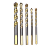 Drillpro 5pcs 6/6/8/10 / 12mm multi-usages carbure de forage trépan ensemble pour maçonnerie céramique tuile bois métal