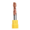 Drillpro 5pcs 8mm 2 Flûtes Fraise en carbure de tungstène Fraise HRC55 AlTiN Revêtement CNC Fraise en bout Outil