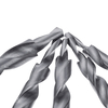 Drillpro 5pcs foret détape de torsion pour le travail du bois Kreg forage manuel de trou de poche